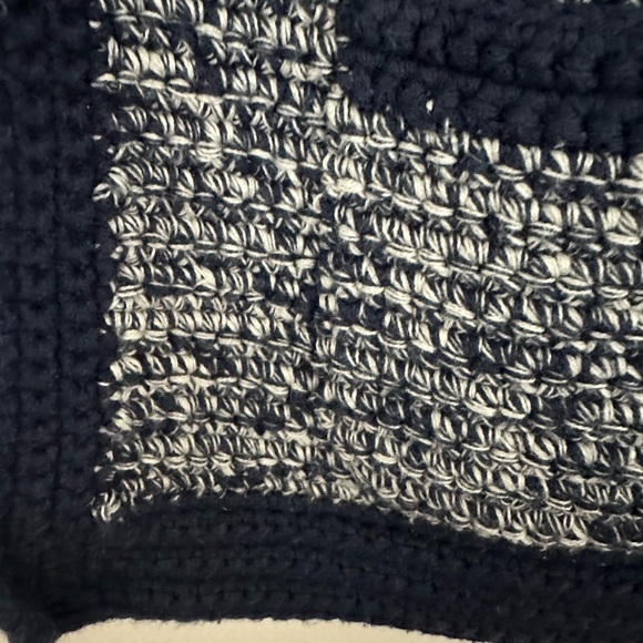 Boden Navy/marled cardigan jacket Size US 10 - Picture 2 of 5